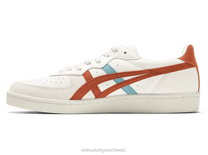 Onitsuka Tiger GSM unisex Creme/pikantes Orange 8X8887 Schuhe