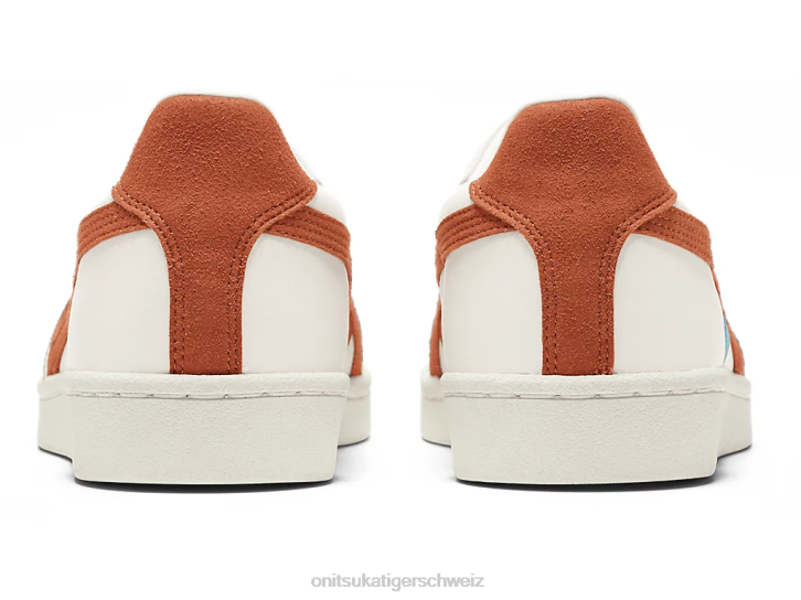 Onitsuka Tiger GSM unisex Creme/pikantes Orange 8X8887 Schuhe