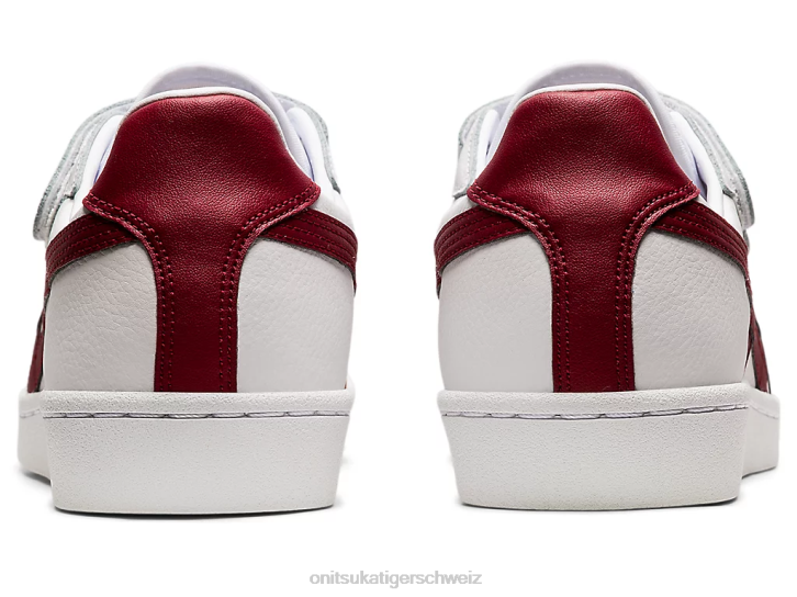 Onitsuka Tiger GSM unisex Weiß-/Rübensaft 8X88187 Schuhe