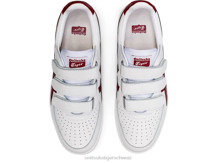 Onitsuka Tiger GSM unisex Weiß-/Rübensaft 8X88187 Schuhe