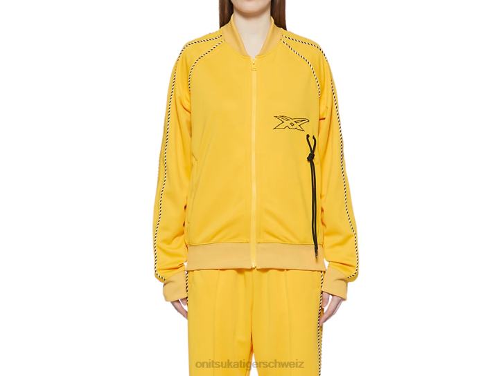 Onitsuka Tiger Gleis oben unisex Gelb 8X88418 Kleidung