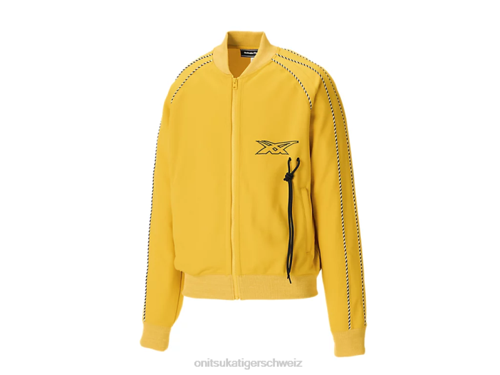 Onitsuka Tiger Gleis oben unisex Gelb 8X88418 Kleidung