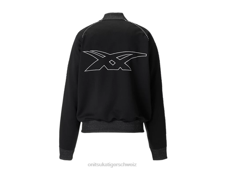 Onitsuka Tiger Gleis oben unisex Schwarz 8X88412 Kleidung