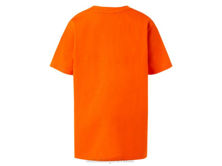Onitsuka Tiger Grafik-T-Shirt Kinder Habanero 8X88671 Kleidung