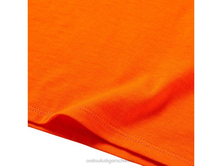 Onitsuka Tiger Grafik-T-Shirt Kinder Habanero 8X88671 Kleidung
