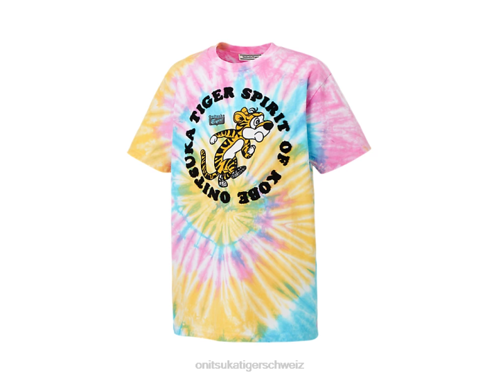 Onitsuka Tiger Grafik-T-Shirt Männer Rot 8X88443 Kleidung