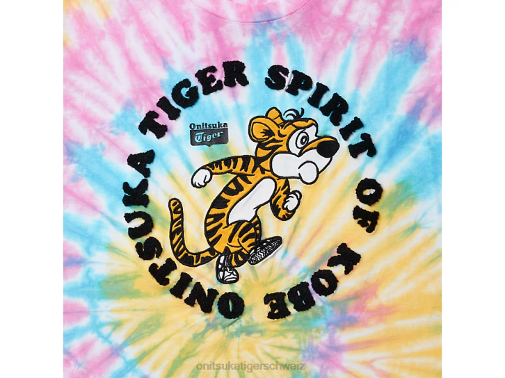 Onitsuka Tiger Grafik-T-Shirt Männer Rot 8X88443 Kleidung