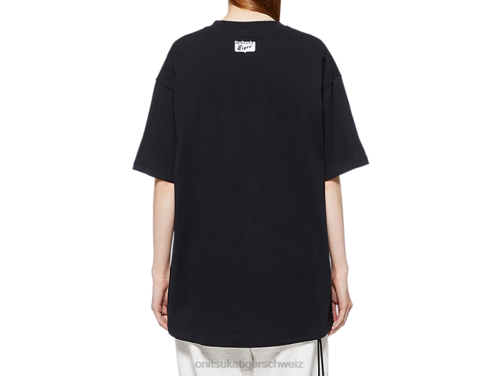 Onitsuka Tiger Grafik-T-Shirt unisex Schwarz 8X88400 Kleidung