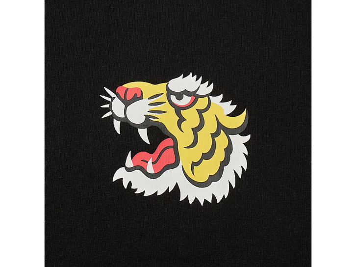 Onitsuka Tiger Grafik-T-Shirt unisex Schwarz 8X88400 Kleidung