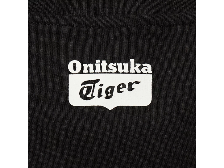 Onitsuka Tiger Grafik-T-Shirt unisex Schwarz 8X88400 Kleidung