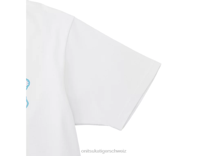 Onitsuka Tiger Grafik-T-Shirt unisex Weiß 8X88390 Kleidung