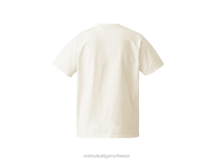 Onitsuka Tiger Grafik-T-Shirt unisex Weiß 8X88402 Kleidung