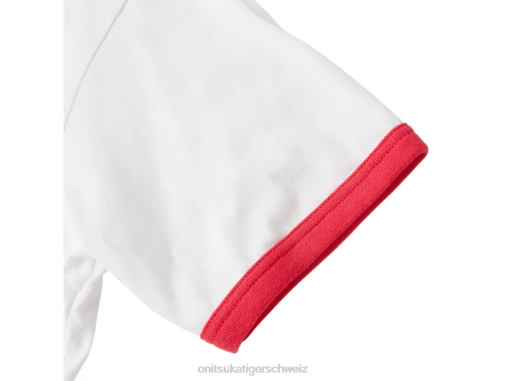 Onitsuka Tiger Grafik-T-Shirt unisex Weiß 8X88469 Kleidung