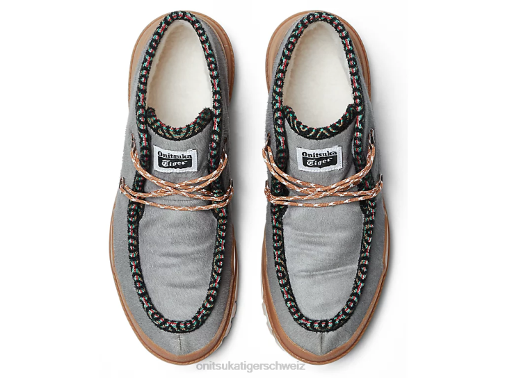 Onitsuka Tiger HMR Peak Pelzstiefel unisex Kirchturm grau/kastanie 8X88167 Schuhe