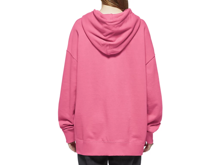 Onitsuka Tiger Hoodie-Oberteil unisex Rosa 8X88476 Kleidung