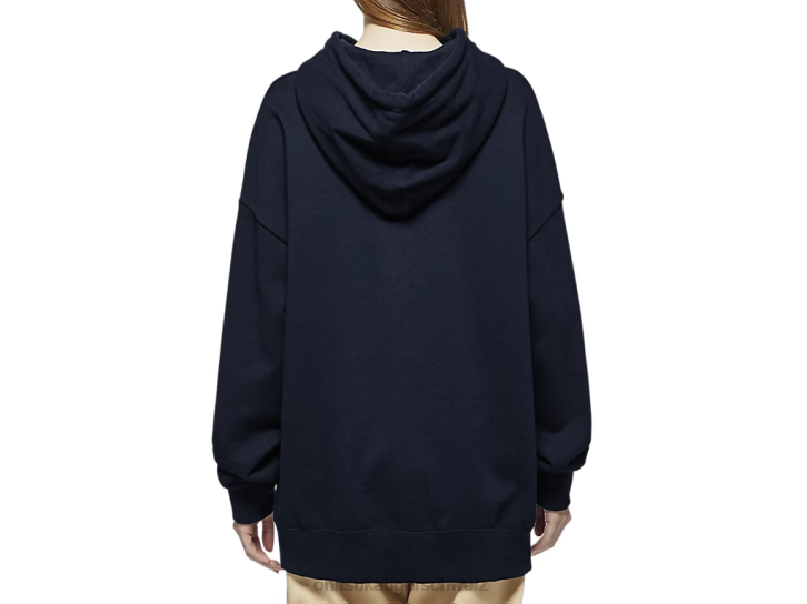 Onitsuka Tiger Hoodie-Oberteil unisex dunkles Marineblau 8X88479 Kleidung