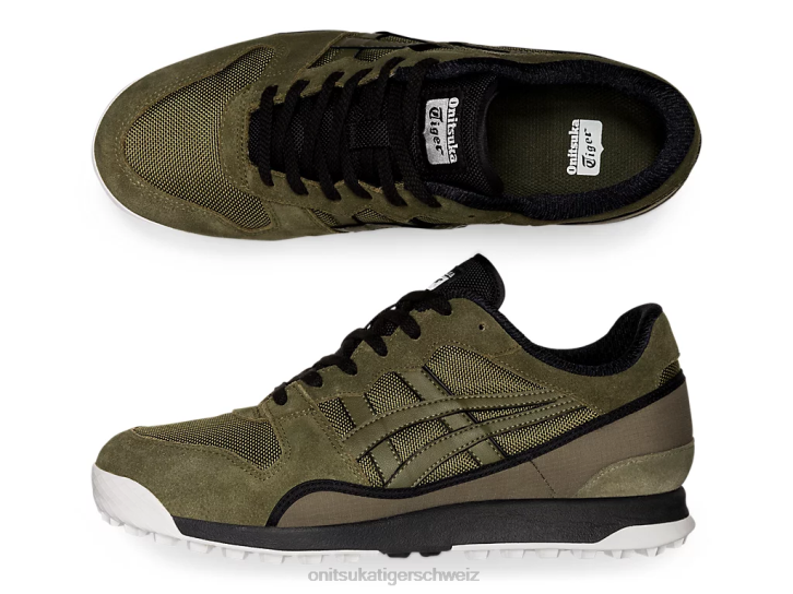 Onitsuka Tiger Horizontie unisex bronzegrün/mantelgrün 8X88291 Schuhe