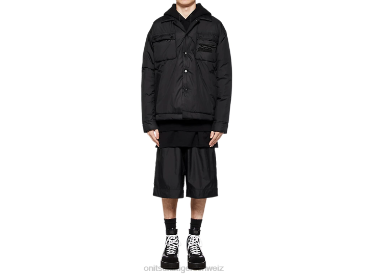 Onitsuka Tiger Jacke Männer Schwarz 8X88421 Kleidung