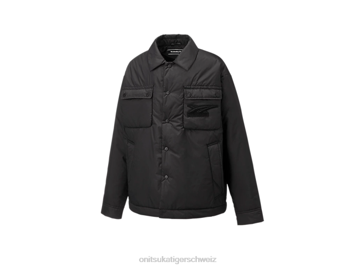 Onitsuka Tiger Jacke Männer Schwarz 8X88421 Kleidung