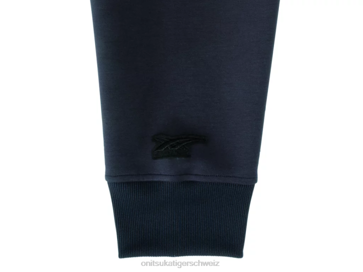 Onitsuka Tiger Kapuzenpullover mit Reißverschluss Männer Marine 8X88457 Kleidung