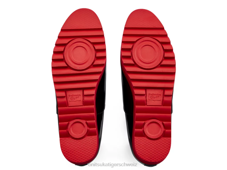 Onitsuka Tiger Keil-o Frauen Schwarz/klassisches Rot 8X88576 Schuhe