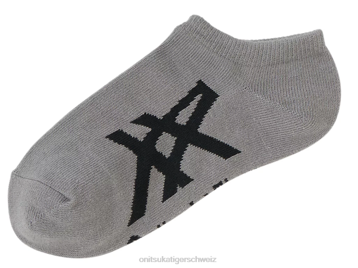 Onitsuka Tiger Knöchelsocken unisex grau schwarz 8X88495 Zubehör