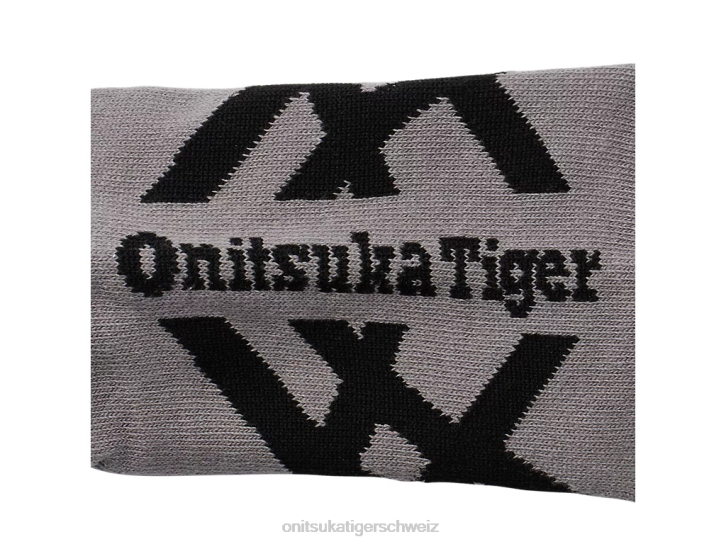 Onitsuka Tiger Knöchelsocken unisex grau schwarz 8X88529 Zubehör