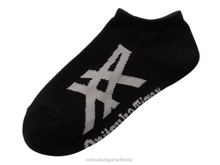 Onitsuka Tiger Knöchelsocken unisex schwarz/grau meliert 8X88531 Zubehör