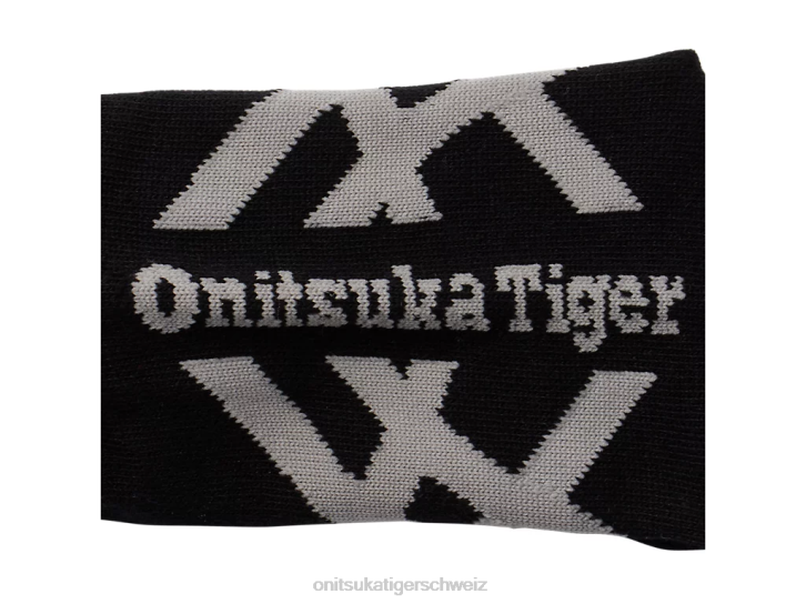 Onitsuka Tiger Knöchelsocken unisex schwarz/grau meliert 8X88531 Zubehör