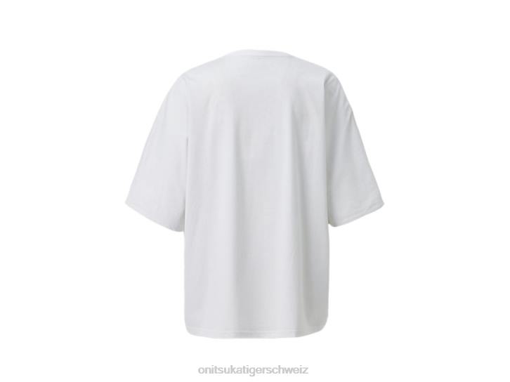 Onitsuka Tiger Kurzarm-Oberteil Männer Weiß 8X88477 Kleidung