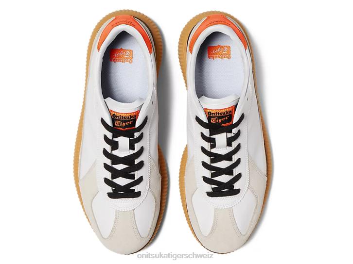 Onitsuka Tiger Köstlichkeit unisex weiß/habanero 8X88537 Schuhe