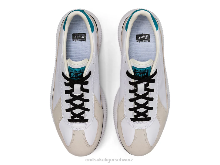 Onitsuka Tiger Köstlichkeit unisex weiß/lagune 8X88337 Schuhe