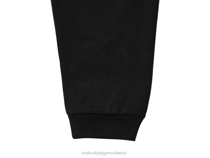 Onitsuka Tiger LS-Grafik-T-Shirt Männer Schwarz 8X88431 Kleidung