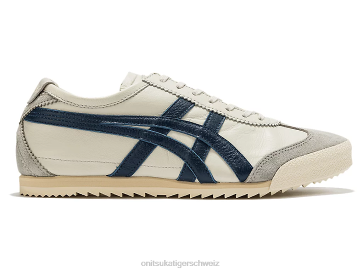Onitsuka Tiger Mexiko 66 Deluxe Frauen Birke/Indigoblau 8X88533 Schuhe