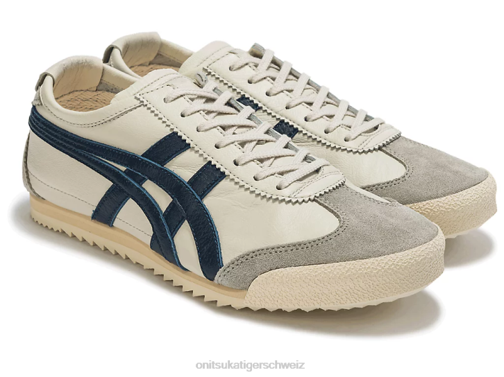 Onitsuka Tiger Mexiko 66 Deluxe Frauen Birke/Indigoblau 8X88533 Schuhe