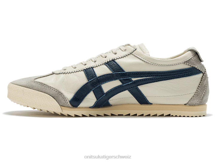 Onitsuka Tiger Mexiko 66 Deluxe Frauen Birke/Indigoblau 8X88533 Schuhe