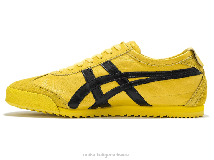 Onitsuka Tiger Mexiko 66 Deluxe Frauen Tai Chi gelb/schwarz 8X88534 Schuhe