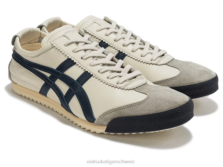 Onitsuka Tiger Mexiko 66 Deluxe Männer Birke/Indigoblau 8X8822 Schuhe
