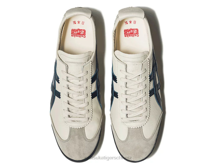 Onitsuka Tiger Mexiko 66 Deluxe Männer Birke/Indigoblau 8X8822 Schuhe