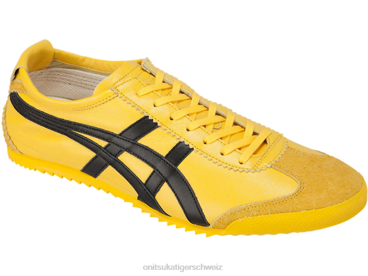 Onitsuka Tiger Mexiko 66 Deluxe Männer Tai Chi gelb/schwarz 8X88136 Schuhe