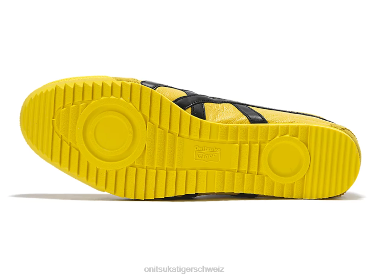 Onitsuka Tiger Mexiko 66 Deluxe Männer Tai Chi gelb/schwarz 8X8823 Schuhe