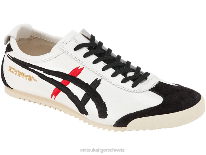 Onitsuka Tiger Mexiko 66 Deluxe Männer weiß schwarz 8X88135 Schuhe