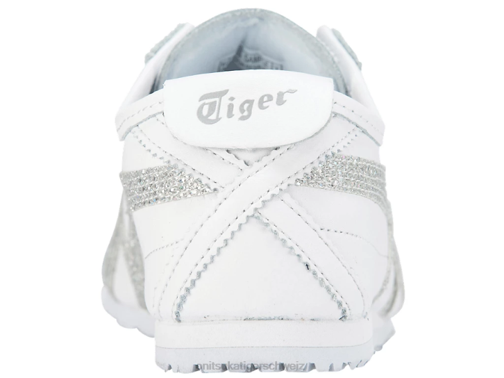Onitsuka Tiger Mexiko 66 Frauen Weißsilber 8X88134 Schuhe