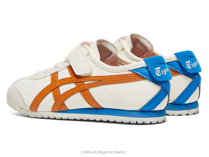Onitsuka Tiger Mexiko 66 Kinder Creme/Rostorange 8X88618 Schuhe