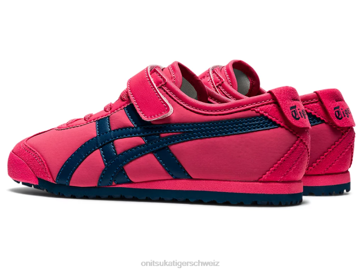 Onitsuka Tiger Mexiko 66 Kinder Rosa Cameo/Makoblau 8X88647 Schuhe