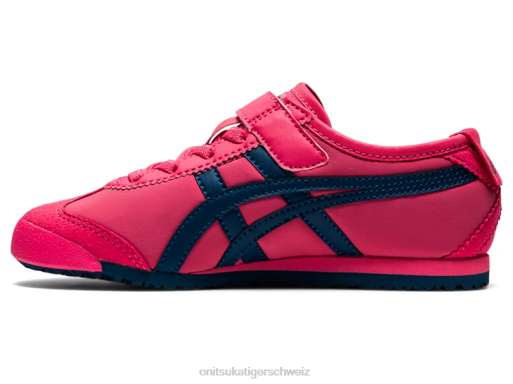 Onitsuka Tiger Mexiko 66 Kinder Rosa Cameo/Makoblau 8X88647 Schuhe