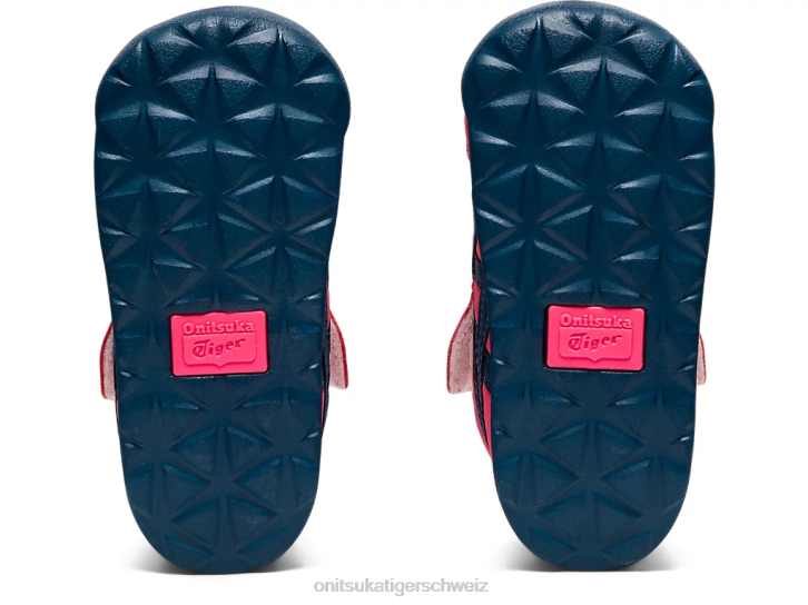 Onitsuka Tiger Mexiko 66 Kinder Rosa Cameo/Makoblau 8X88648 Schuhe