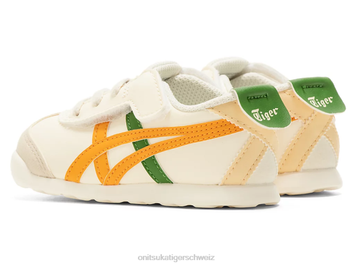 Onitsuka Tiger Mexiko 66 Kinder Sahne/Zitrusfrucht 8X88623 Schuhe