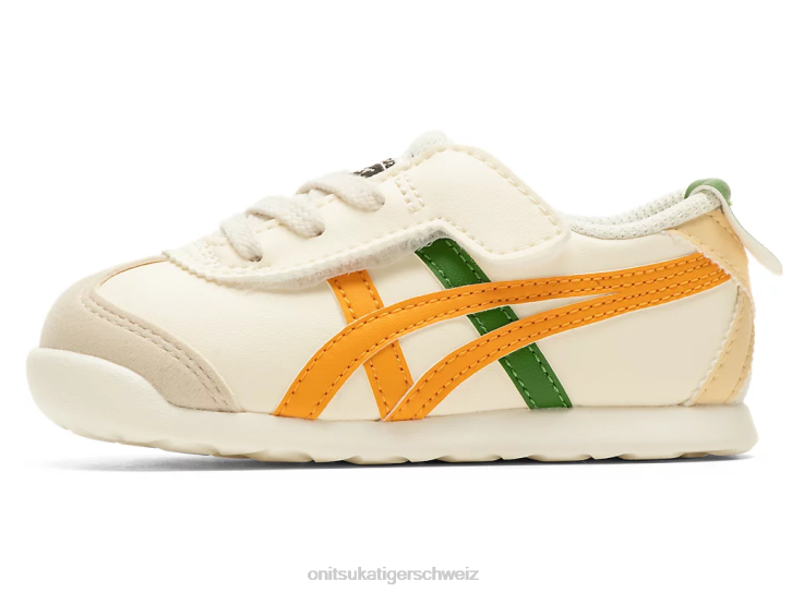Onitsuka Tiger Mexiko 66 Kinder Sahne/Zitrusfrucht 8X88623 Schuhe