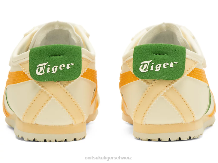 Onitsuka Tiger Mexiko 66 Kinder Sahne/Zitrusfrucht 8X88626 Schuhe